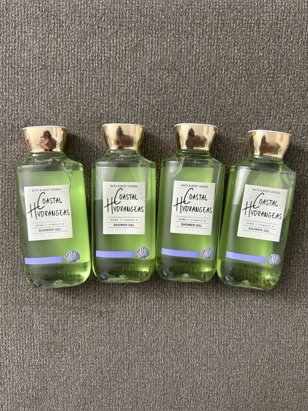 *BUNDLE* Bath & Body Works Coastal Hydrangeas Shower Gel Set